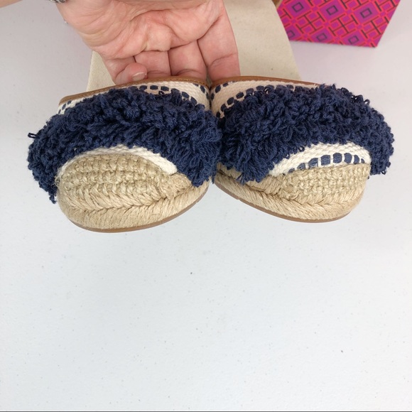 New Tory Burch Wedged Sandals Size 11 M (BA) - Picture 5 of 8